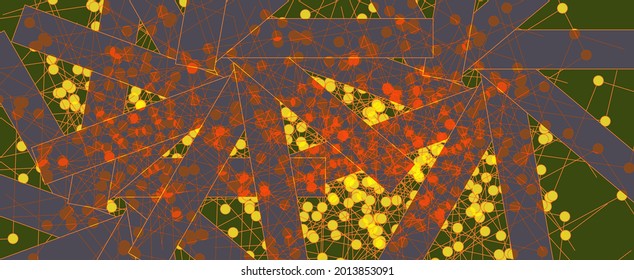 Abstract colorful geometric  shape background 