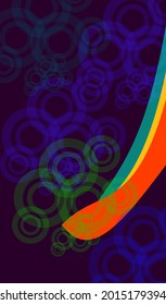 Abstract colorful geometric  shape background 