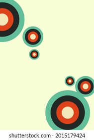 Abstract colorful geometric  shape background 