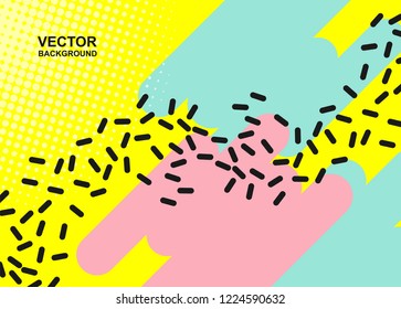 Abstract. colorful geometric shapes background . for  layout, brochure,page, poster. Vector, illustration.
