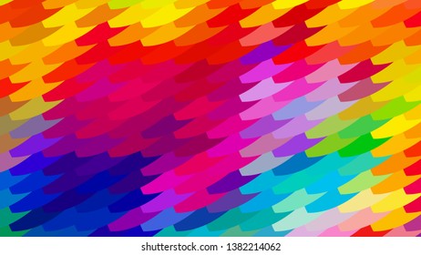 Abstract Colorful Geometric Shapes Background Illustrator