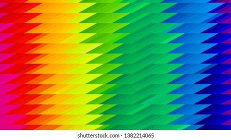 Abstract Colorful Geometric Shapes Background Design