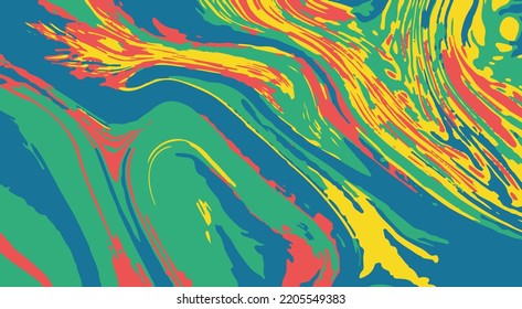 Abstract colorful geometric shapes background