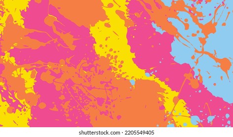 Abstract colorful geometric shapes background