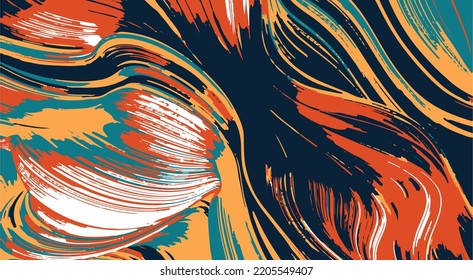Abstract colorful geometric shapes background