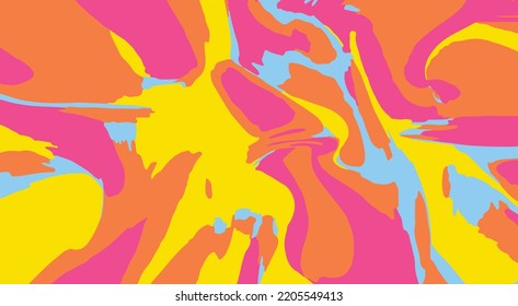 Abstract colorful geometric shapes background