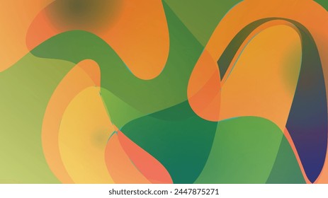 Abstract  colorful geometric shapes background with copy space 