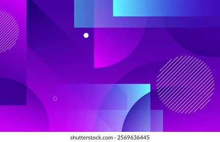 Abstract colorful geometric shapes background. Vector illustration