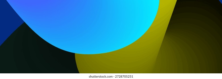 abstract colorful geometric shapes composition