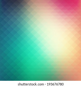 Abstract colorful geometric style background with soft pastel tones