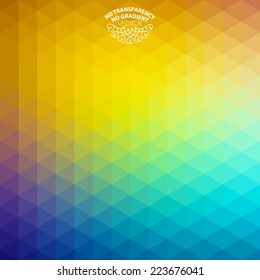 Abstract colorful geometric style background with soft pastel tones