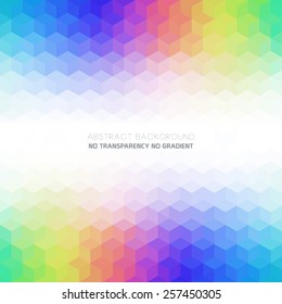 Abstract colorful geometric style background & banner with soft pastel tones