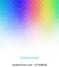 Abstract colorful geometric style gradient background with soft pastel tones