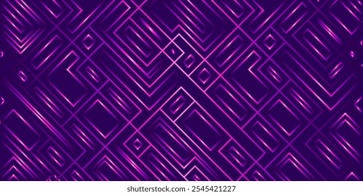Abstract, colorful, geometric template for web page, texture, map, poster, fabric, textile. Graphic repeating design of shiny lines.