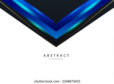Abstract colorful geometric triangle arrow modern design background
