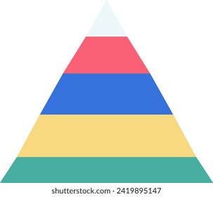 Abstract colorful geometric triangle pattern. Stylish modern polygonal design with multicolored sections. Trendy background for graphic projects vector illustration.