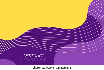 abstract Colorful geometric vector background. Fluid shapes composition
