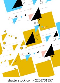 abstract colorful geometric vector background 