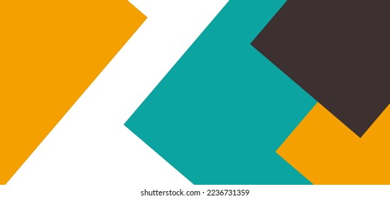 fondo de vector geométrico abstracto colorido 