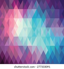 Abstract colorful geometric vector background