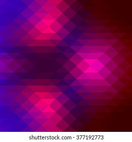 Abstract colorful geometric vector background with pink and purple color tones