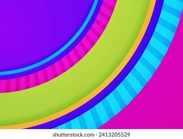 Abstract colorful geometric vector gradient background