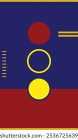 Abstract Colorful Geometric Vector Illustration for Wallpaper, Background, Banner, Flyer, Book Cover, Social Media Story, and Page Layout Design.