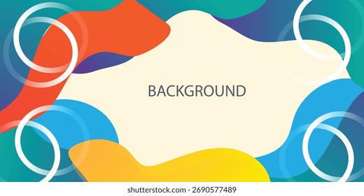 Abstrato colorido padrão de onda geométrica com pontilhado banner modelo fundo Terno para capa, cartaz, banner, brochura, cabeçalho, site