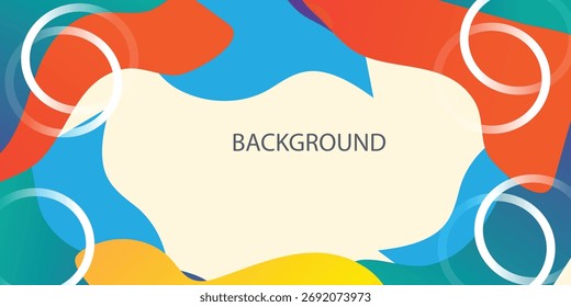 Abstrato colorido padrão de onda geométrica com pontilhado banner modelo fundo Terno para capa, cartaz, banner, brochura, cabeçalho, site