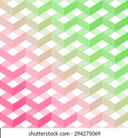 Abstract colorful geometric wavy background 