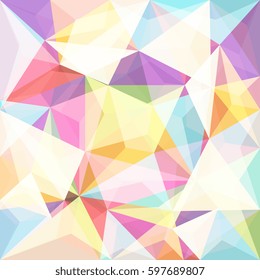 Abstract colorful geometrical background. Vector illustration eps10.