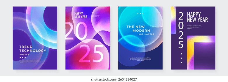 Abstract Colorful Geometrical Design Background Collection