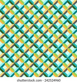 abstract colorful geometrical seamless pattern