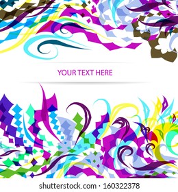 abstract colorful geometry background eps10 format. For using in yor design