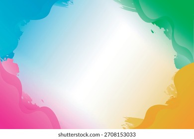Abstrakte bunte Geometrie Hintergrund Form oder Vektor helle Farbe Hintergrund Tapete für Flyer Banner