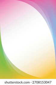 Forma de fondo de geometría colorida Abstractas o Fondo de pantalla de fondo de color brillante de Vector para Anuncio de volante