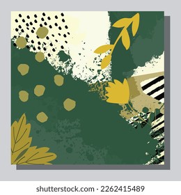 Abstract colorful geometry seamless pattern with palm trees.hand draw. eps10
