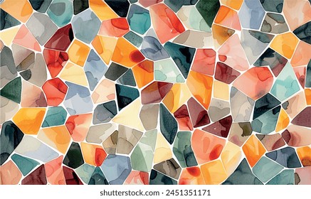 abstract colorful glass watercolor background pattern

