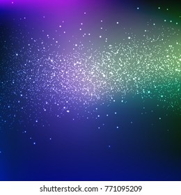 Abstract colorful glitter background