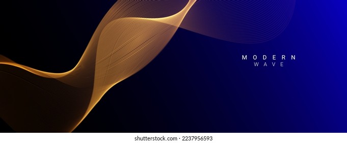 Abstract colorful glossy wave design template background vector