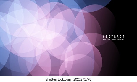 Resumen Gradiación colorida con fondo de forma geométrica, luz de boquilla azul y rosa , Diseño de fondo moderno para presentación, ilustración Vector EPS 10