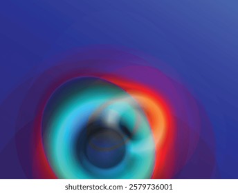 Abstract colorful gradient 3d motion background