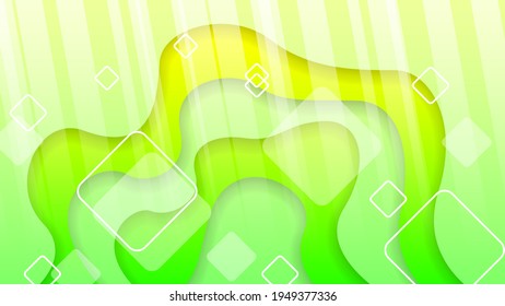 Abstract Colorful Gradient Background With Color Geometric Figures Different Shapes And White Line Vector Design Style