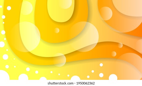 Abstract Colorful Gradient Background With Color Geometric Figures Different Shapes And White Line Vector Design Style