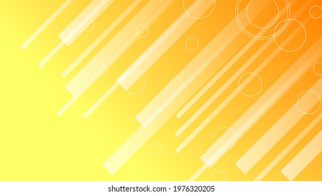 Abstract Colorful Gradient Background With Color Geometric Figures Different Shapes And White Line Vector Design Style