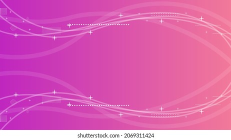 Abstract Colorful Gradient Background With Color Geometric Figures. Different Shapes And White Line Vector Design Style