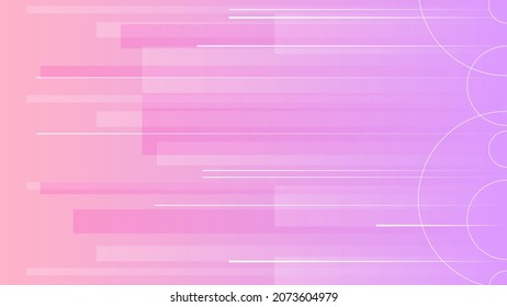 Resumen De Fondo De Gradiente Colorido Con Figuras Geométricas De Color. Formas Diferentes Y Estilo De Diseño De Vectores De Línea Blanca