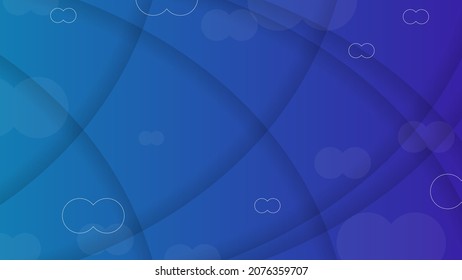 Abstrakter bunter Farbverlauf-Hintergrund mit geometrischen Farbbildern. Unterschiedliche Formen und Vectordesign-Stil mit weißer Linie