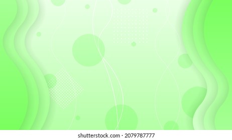 Abstract Colorful Gradient Background With Color Geometric Figures. Different Shapes And White Line Vector Design Style