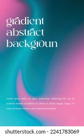 fondo de degradado colorido abstracto para el diseño como pancarta, anuncios y concepto de presentación